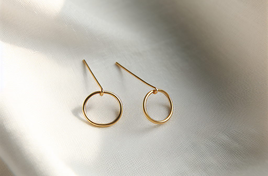Are Dainty Gold Earrings the New Minimalist Trend?