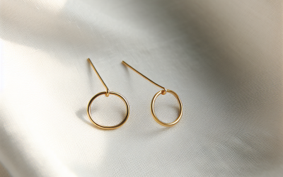Are Dainty Gold Earrings the New Minimalist Trend?