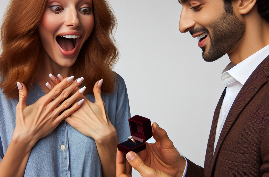 Do women buy engagement rings for men?
