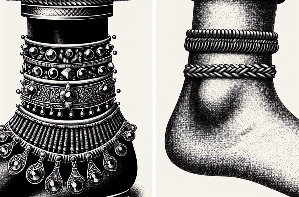 How do permanent jewelry anklets compare to standard anklets?