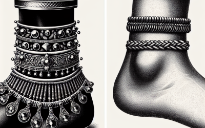 How do permanent jewelry anklets compare to standard anklets?