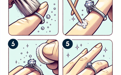 How to clean your engagement ring