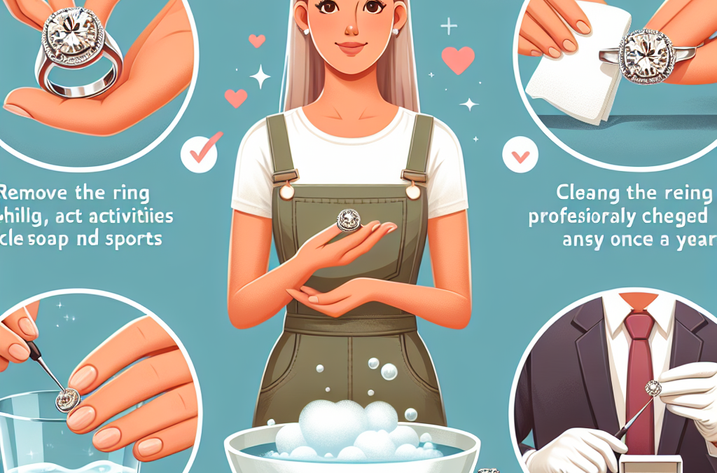How to take care of your engagement ring