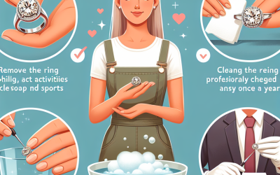 How to take care of your engagement ring