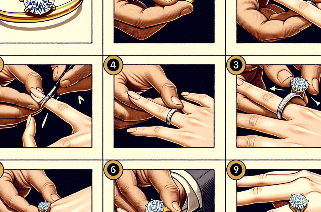 How to wear an engagement ring