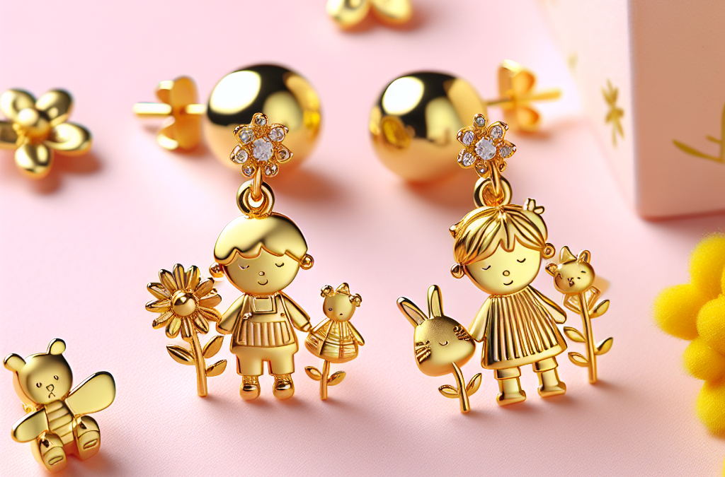 What Are the Best Gold Earrings for Children?