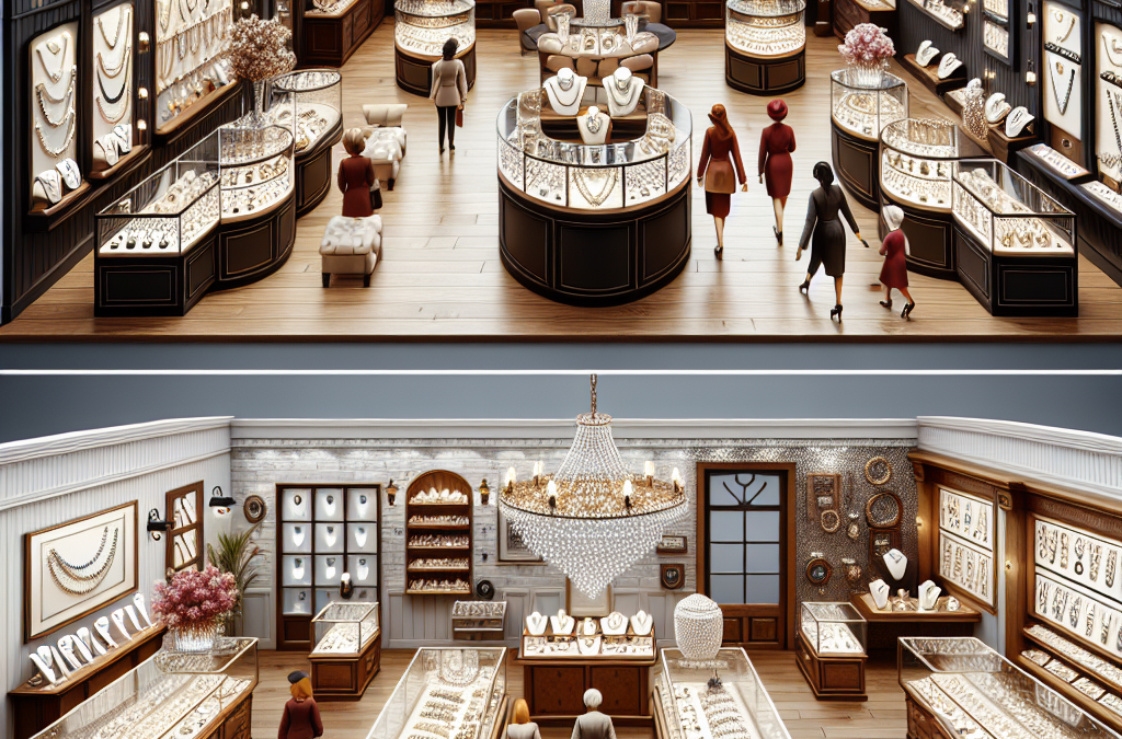 What are examples of jewelry store styles in Bowie MD?