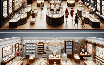 What are examples of jewelry store styles in Bowie MD?