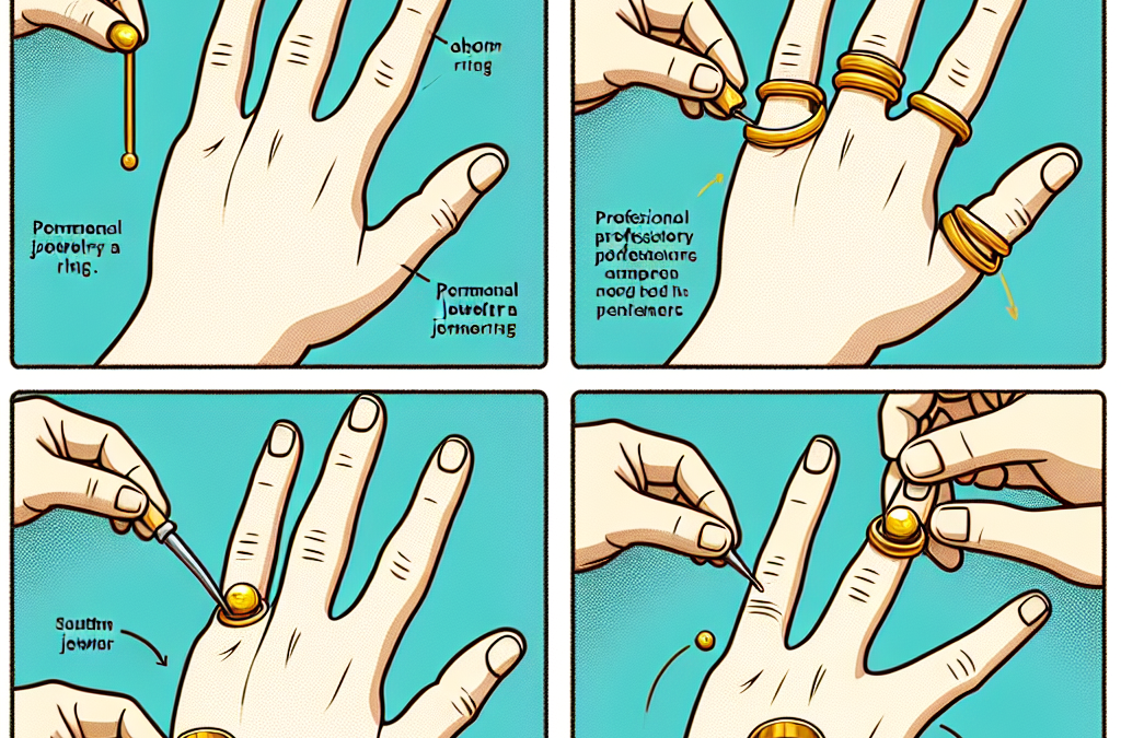 What are permanent jewelry rings and how do they work?