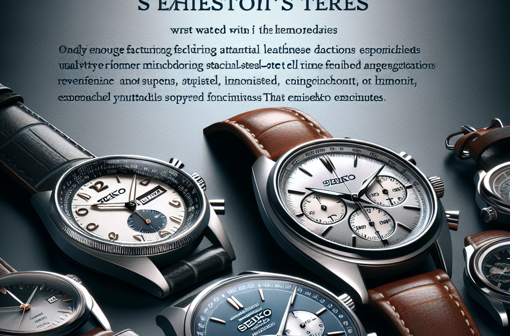 What are the best Seiko watches available?