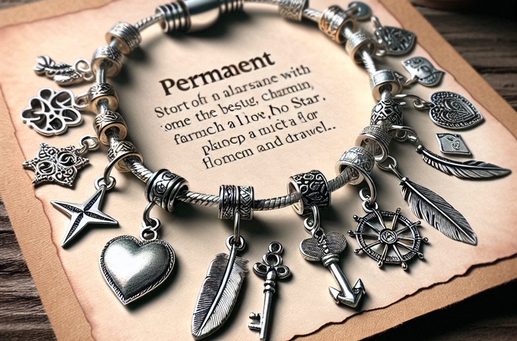What are the best charms to add to a permanent bracelet?