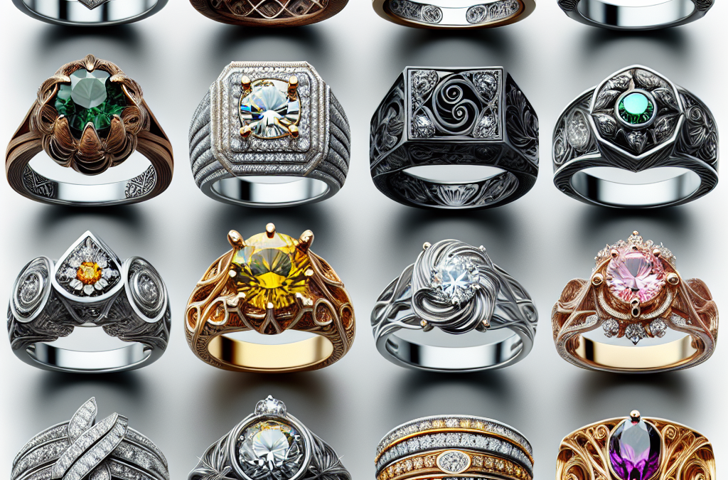 What are the best non traditional diamond rings for engagement?