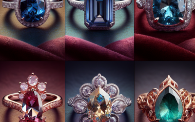 What are the best non‑diamond engagement ring alternatives?