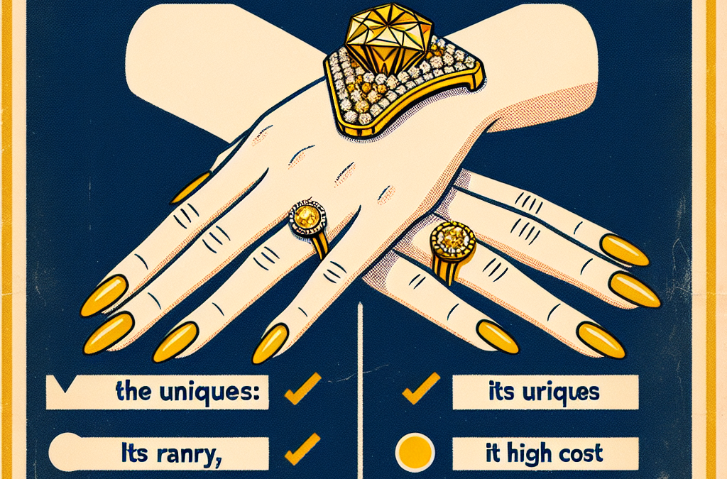 What are the pros and cons of a yellow diamond engagement ring?