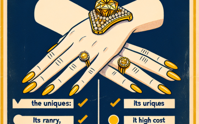 What are the pros and cons of a yellow diamond engagement ring?