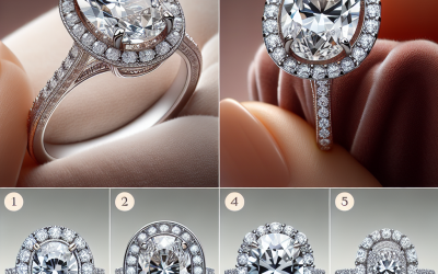 What are the top oval diamond ring settings for maximum sparkle?