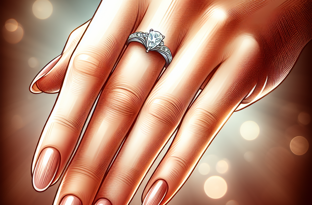 What finger do you put your engagement ring on?