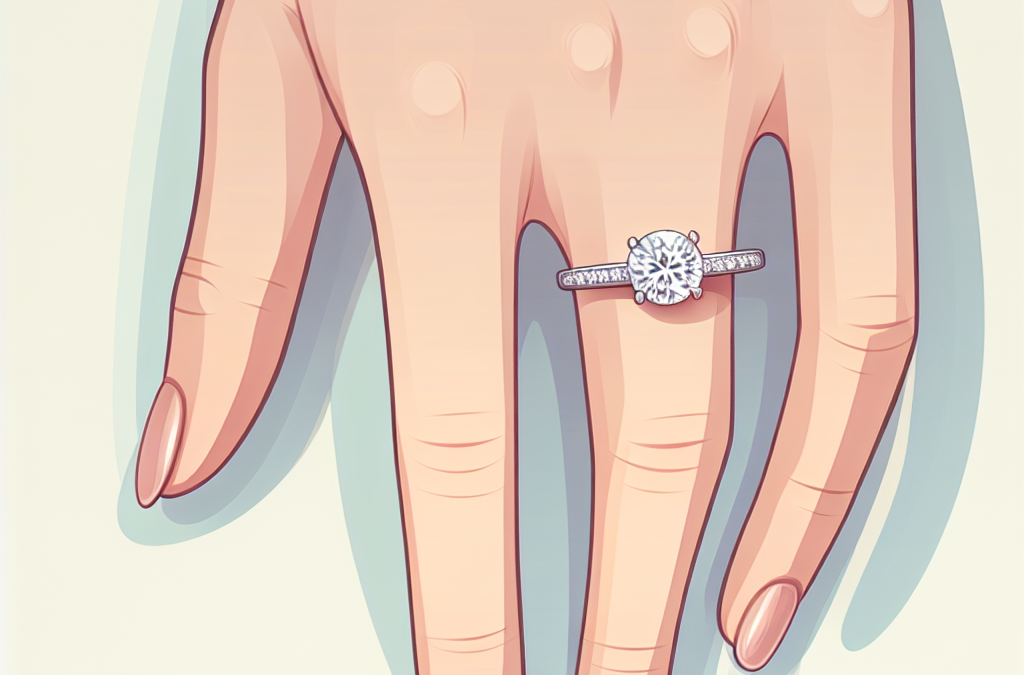 What finger do you wear an engagement ring on?