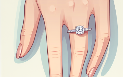 What finger do you wear an engagement ring on?