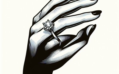 What hand do you wear your engagement ring on?
