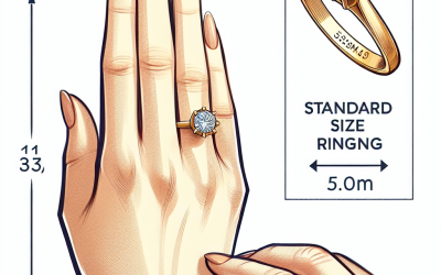 What is a normal engagement ring size?
