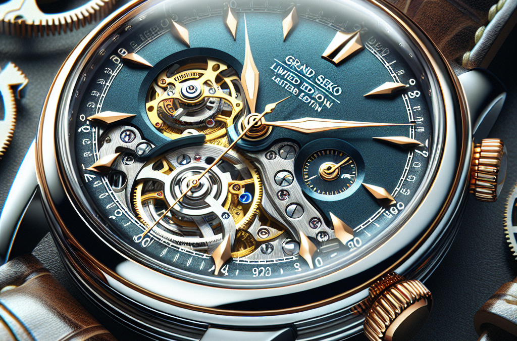 What is unique about a Grand Seiko limited edition?