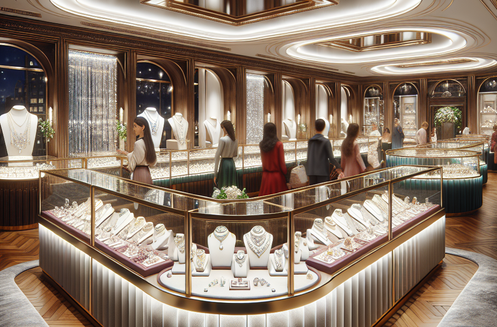 What might a jewelry store in Bowie MD look like inside?