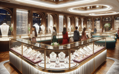 What might a jewelry store in Bowie MD look like inside?