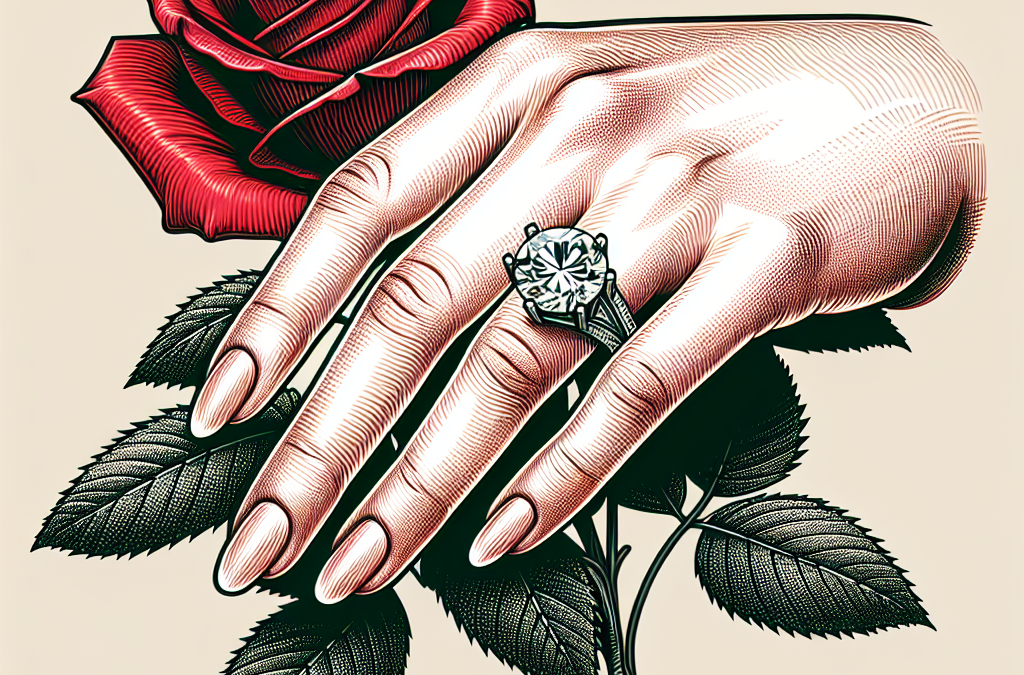 Which finger is an engagement ring worn on?