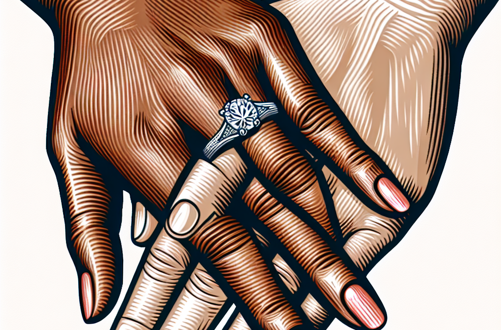 Which hand do you put your engagement ring on?