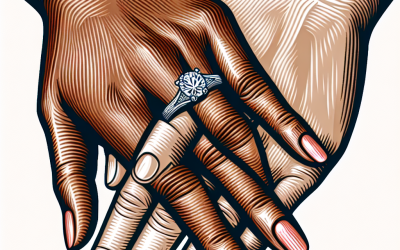 Which hand do you put your engagement ring on?