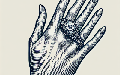 Which hand do you wear your engagement ring on?