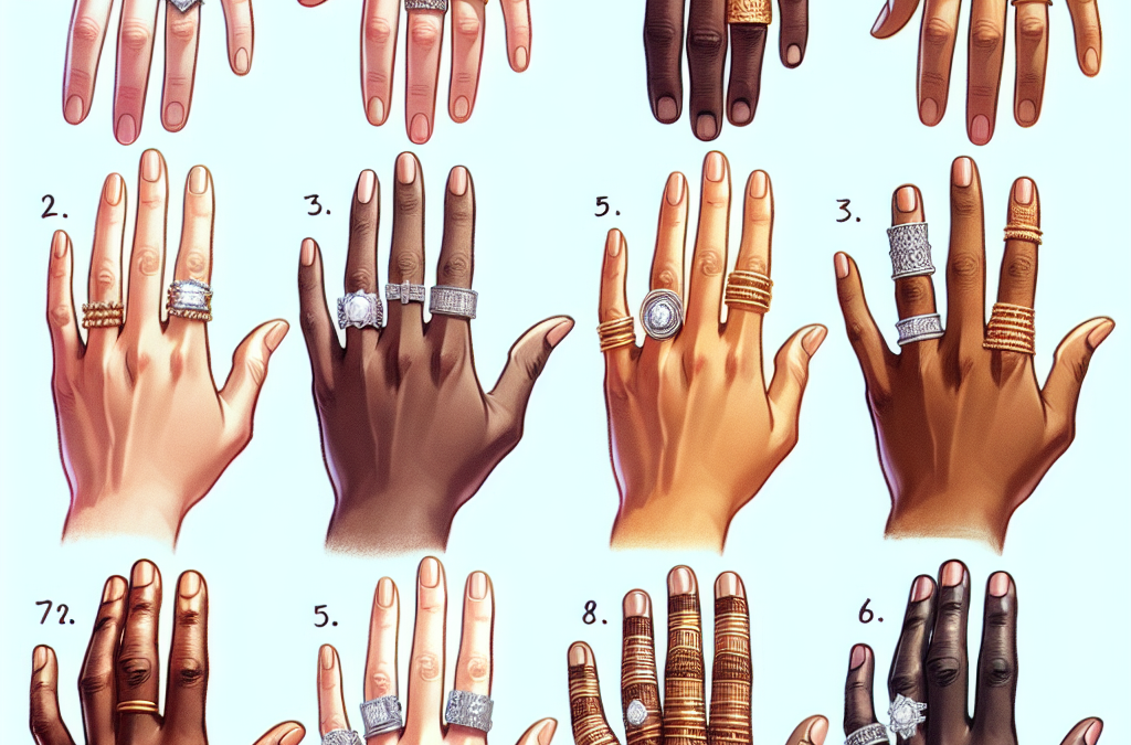 Which hand is used to wear an engagement ring in different cultures?