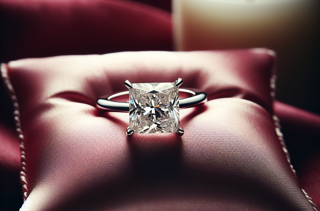 Why choose a princess cut diamond engagement ring?