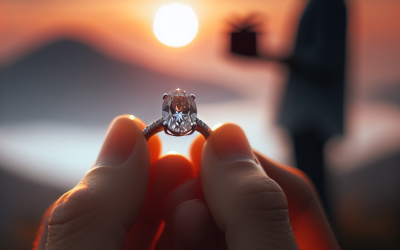 Why choose an oval diamond engagement ring for your proposal?