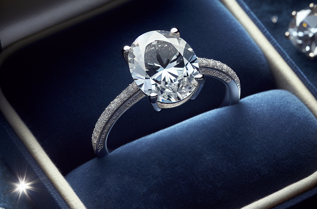 Why choose an oval lab diamond engagement ring?