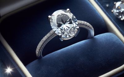 Why choose an oval lab diamond engagement ring?
