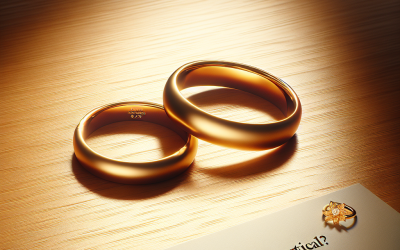 Are 24k gold wedding bands practical?
