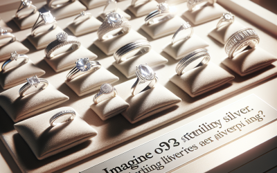Are 925 sterling silver engagement rings a good choice for durability and price?