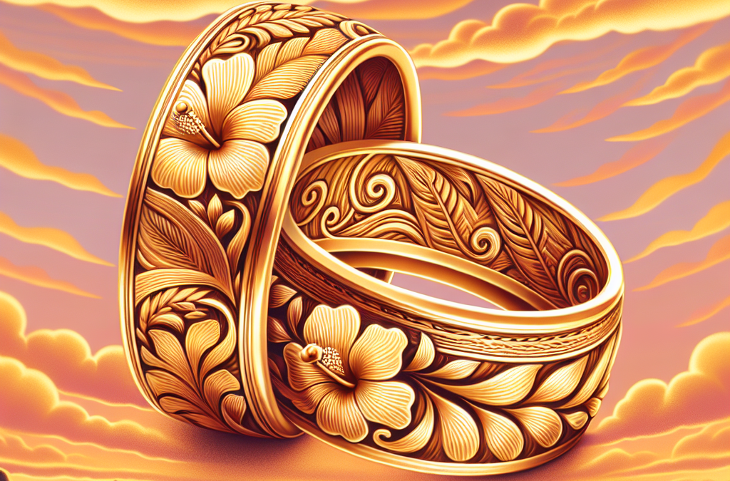 Are Hawaiian wedding bands unique?