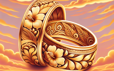 Are Hawaiian wedding bands unique?