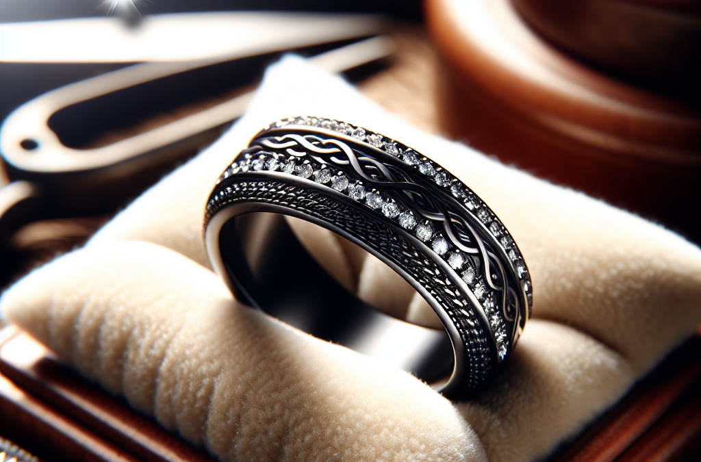Are men’s black diamond wedding bands a good idea?