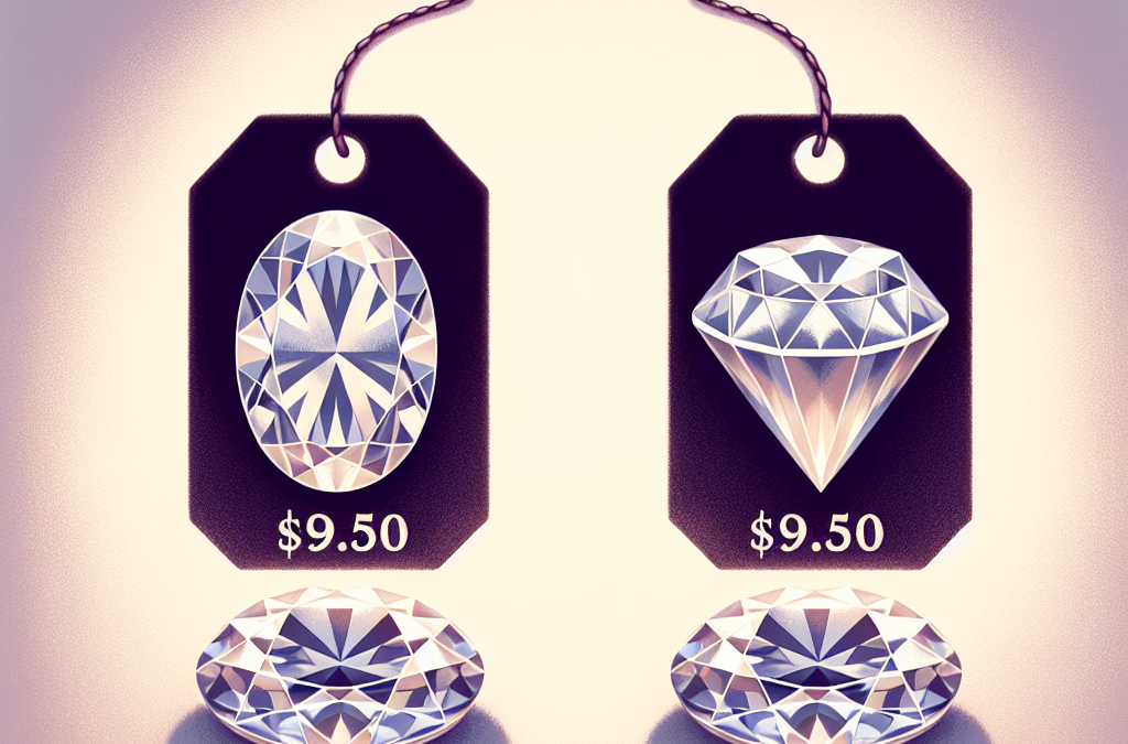 Are oval diamonds more expensive than round diamonds?