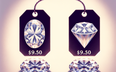 Are oval diamonds more expensive than round diamonds?