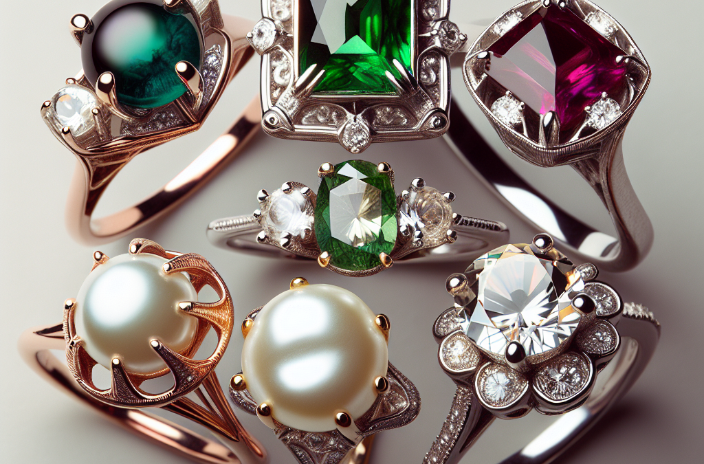 Do engagement rings have to feature a diamond?