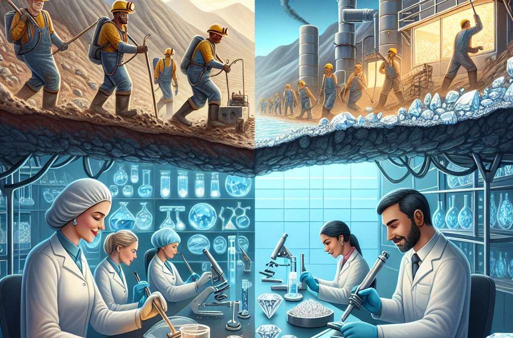 How do natural grown diamonds compare to lab?