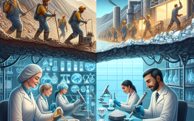 How do natural grown diamonds compare to lab?