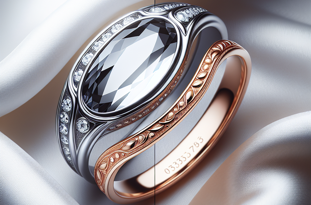 How do oval wedding rings compare to round ones?