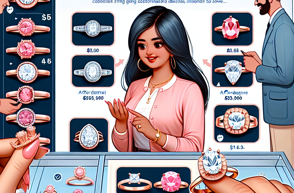 How to choose an affordable rose gold engagement ring that stands out?