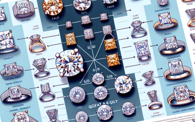 How to compare carat size vs. quality in high-end engagement rings?
